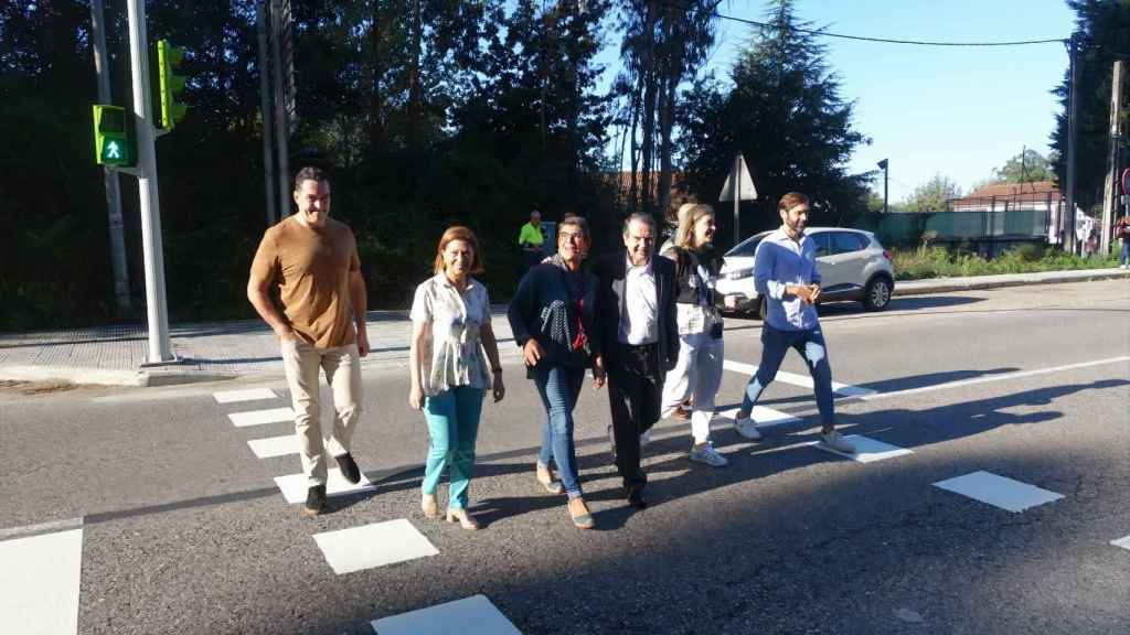 Semáforo en la Avenida del Aeropuerto.
