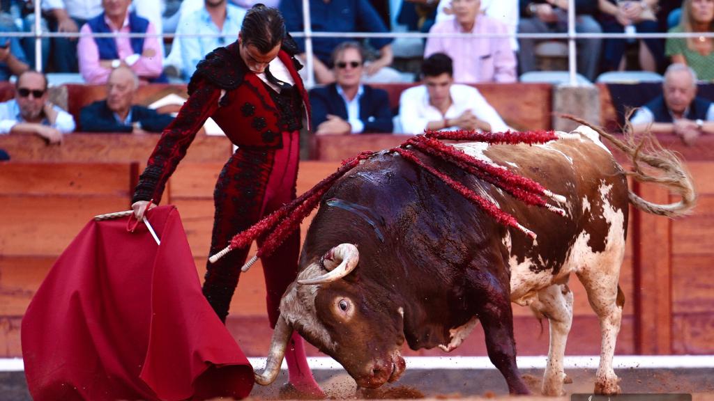Muletazo hondo de Alejandro Marcos