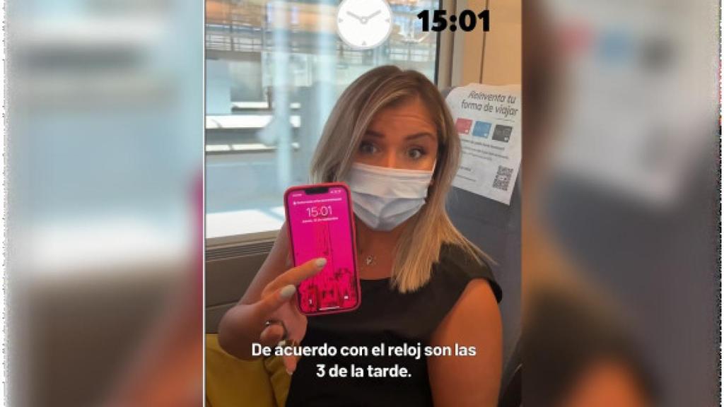 Un fotograma del vídeo de Mari Carmen Sánchez.