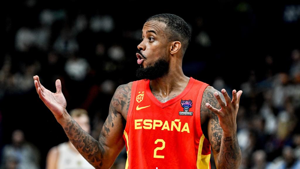 Lorenzo Brown este viernes durante la semifinal entre Alemania y España del Eurobasket