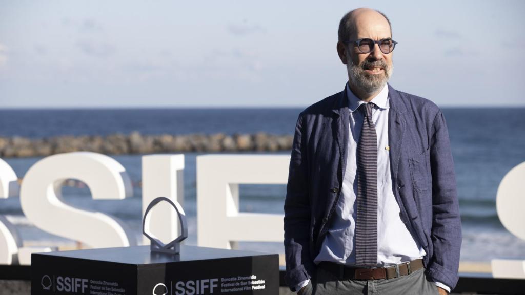 El director Jaime Rosales, durante la presentación de su nueva película. Foto: Javier Etxezarreta (Efe)