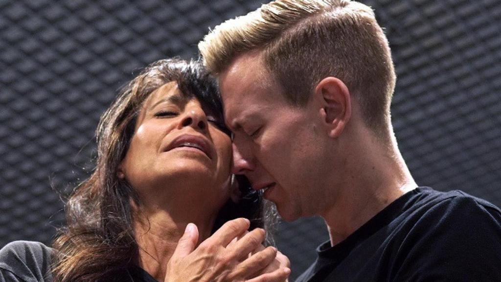 Maria Rey-Joly y Edward Nelson en el 'Orphée' de Jordi Francés y Rafael Villalobos. Foto: Javier del Real