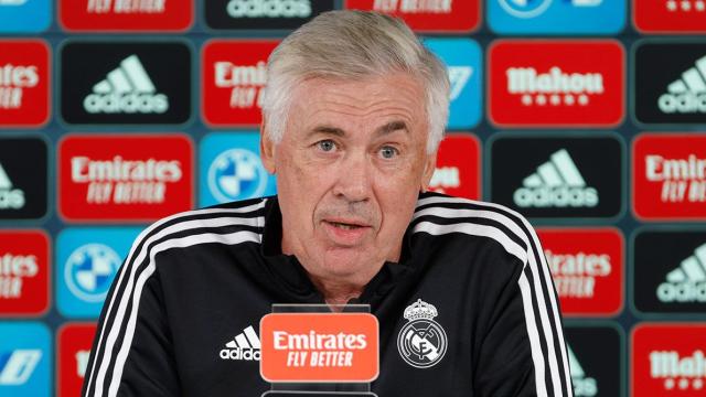 Ancelotti, en rueda de prensa