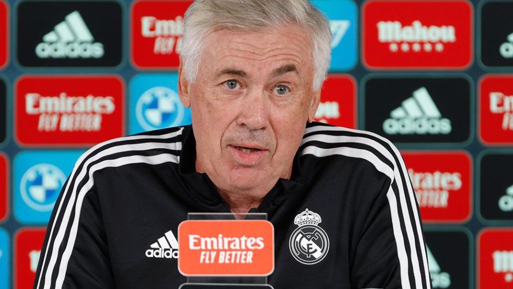 Ancelotti, en rueda de prensa