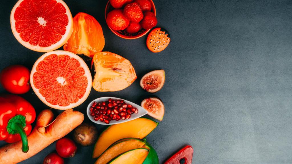 Alimentos con un alto contenido en carotenoides