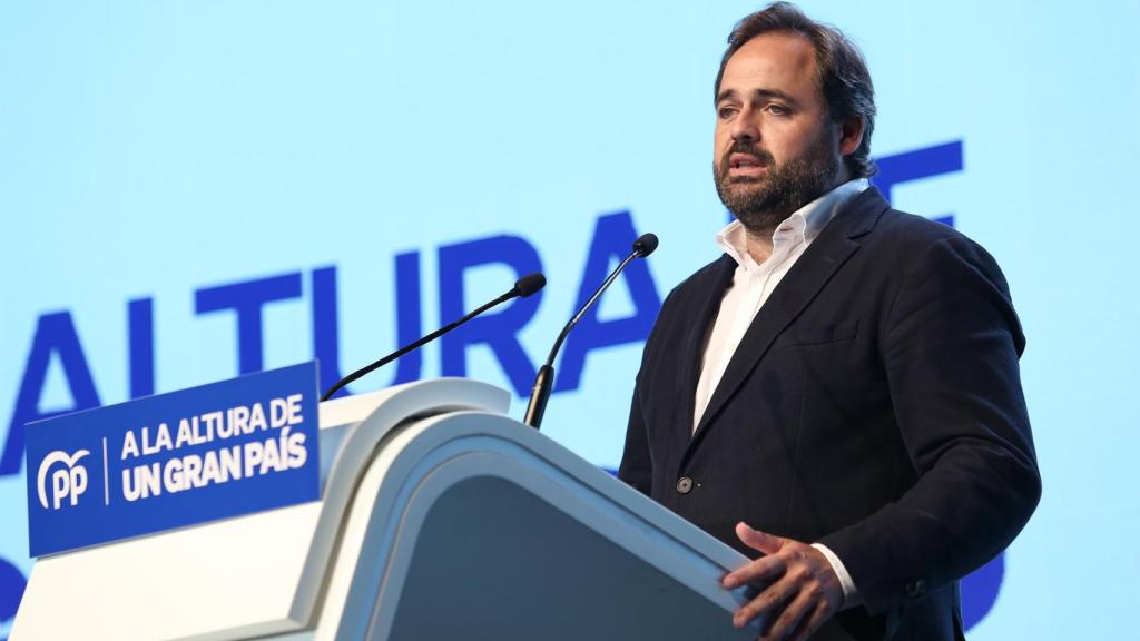 Paco Núñez, este domingo en la Interparlamentaria del PP en Toledo. Foto: Óscar Huertas