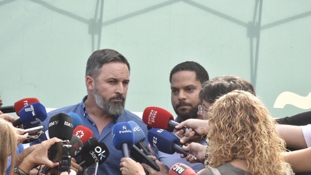 Abascal, este domingo en Barcelona.