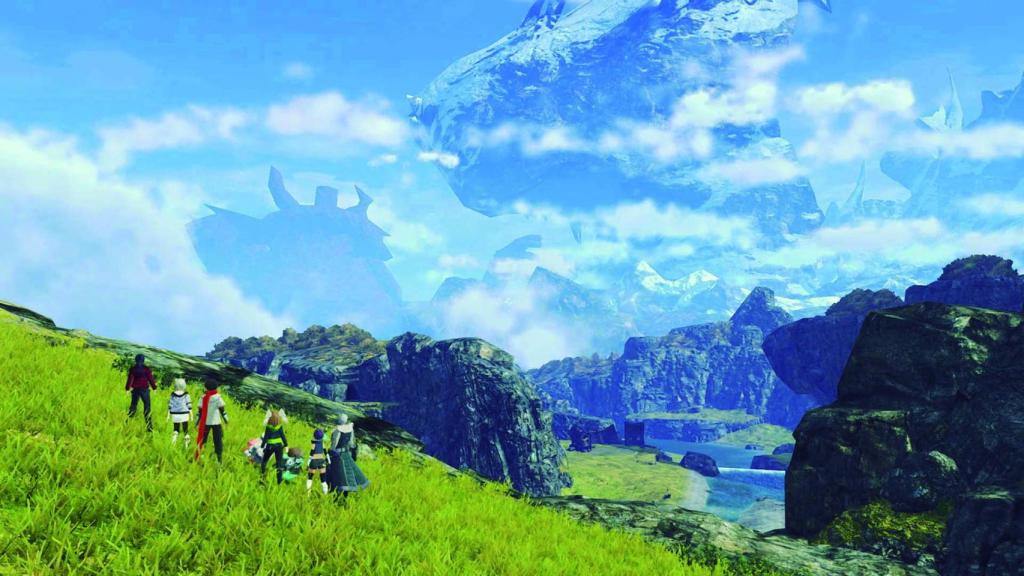 Vista de la orografía imposible  de Aionios