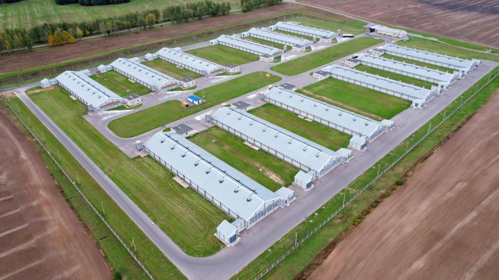 Una explotación agrícola.