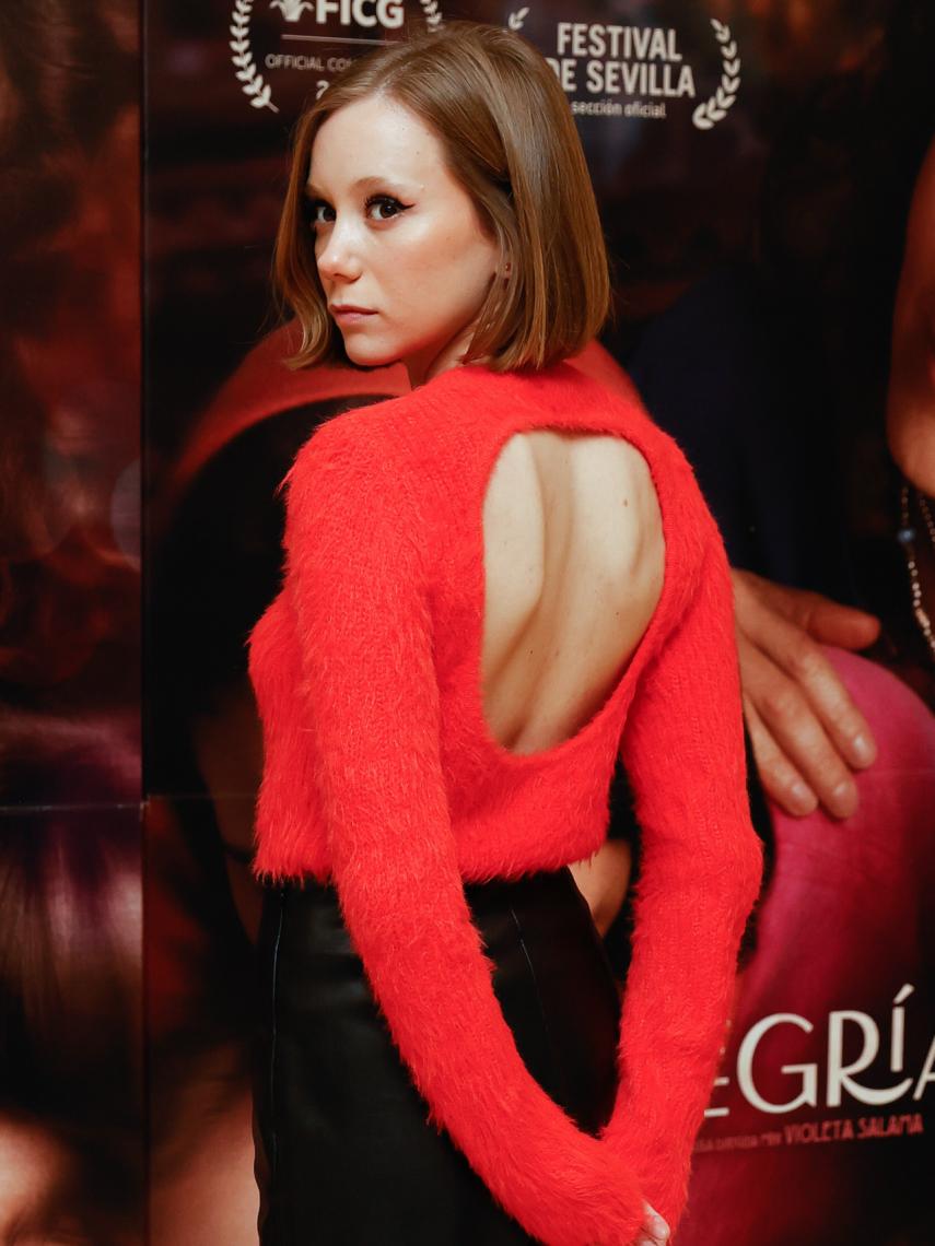 Laia Manzanares en la premier de 'Alegría' en 2021.