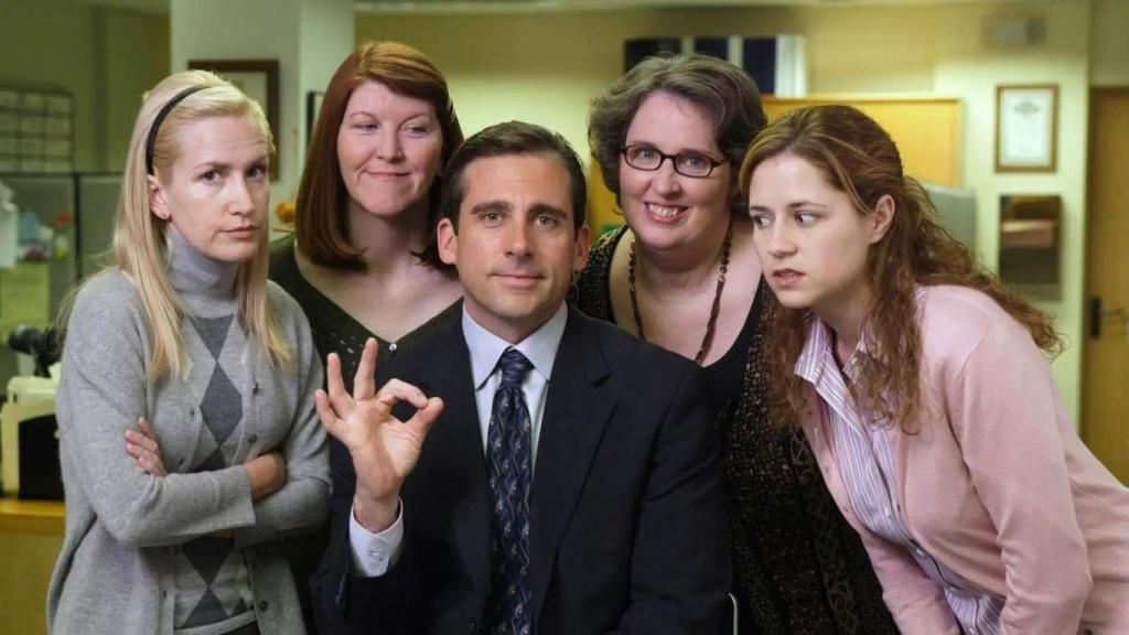 Personajes de la serie de comedia 'The Office'.