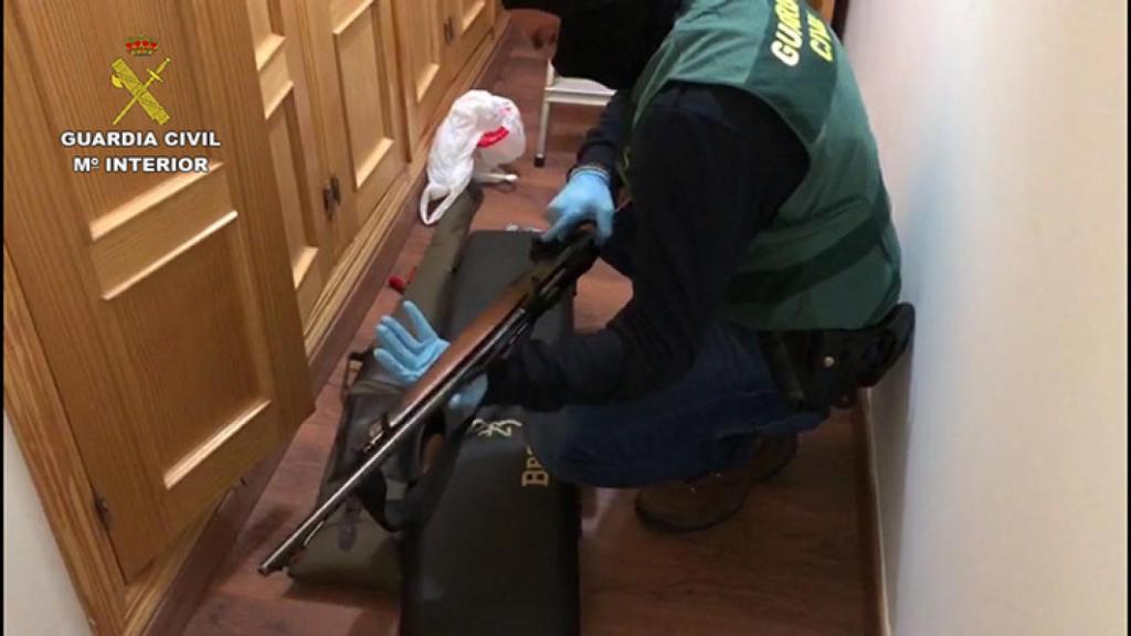 Imagen de un registro domiciliario contra el narcotráfico, en 2019.