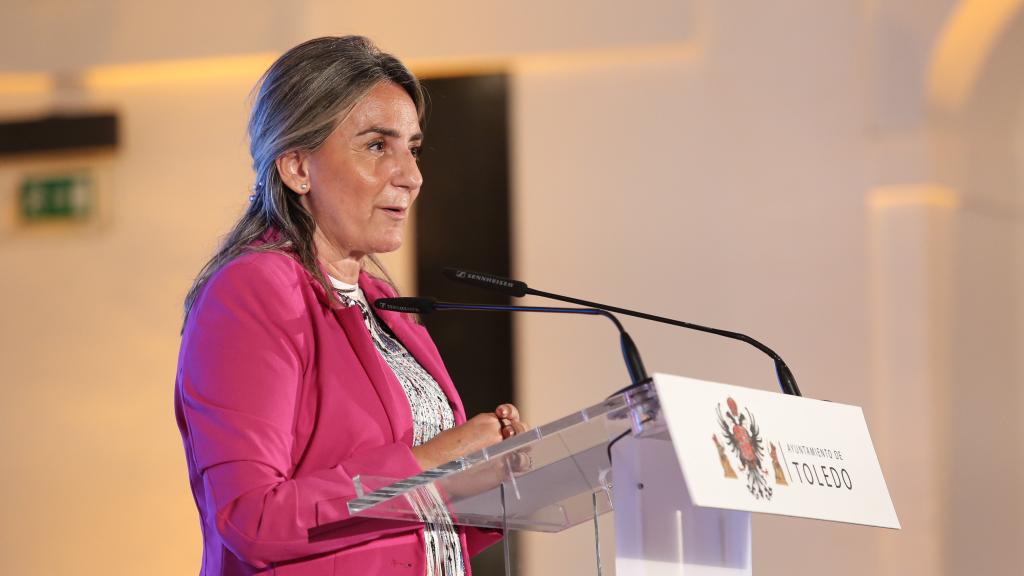 Milagros Tolón, alcaldesa de Toledo. Foto: Óscar Huertas.