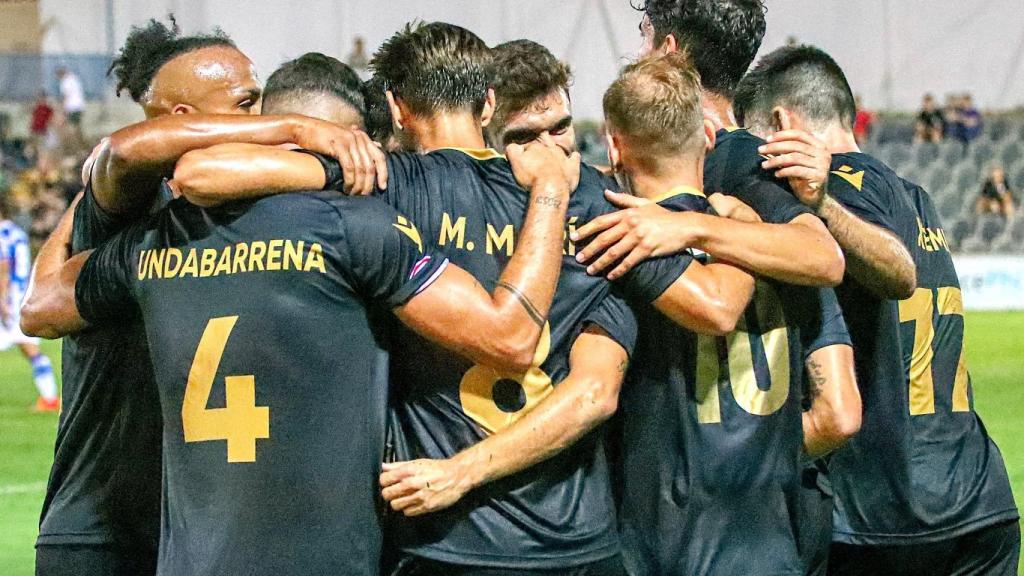 Semana clave en lo económico para el Intercity, aquí en su última victoria en liga.