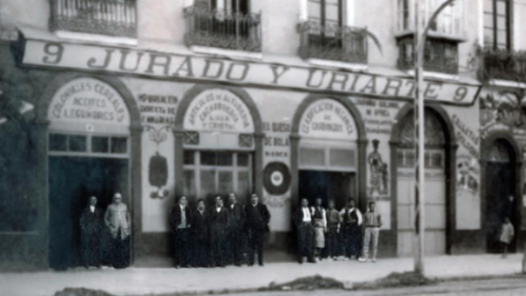 Tienda de Jurado y Uriarte en Alicante en 1888.