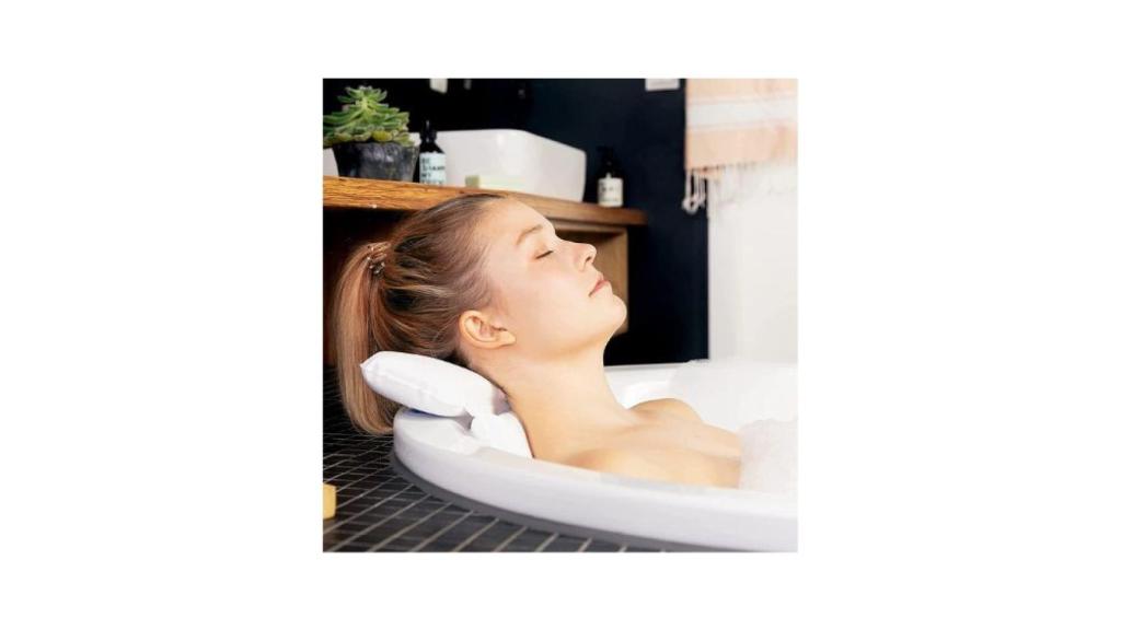 Almohada de baño para la cabeza de TranquilBeauty