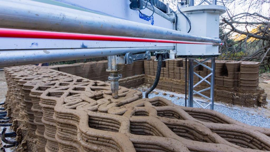 Una imagen del momento de impresión de TOVA.