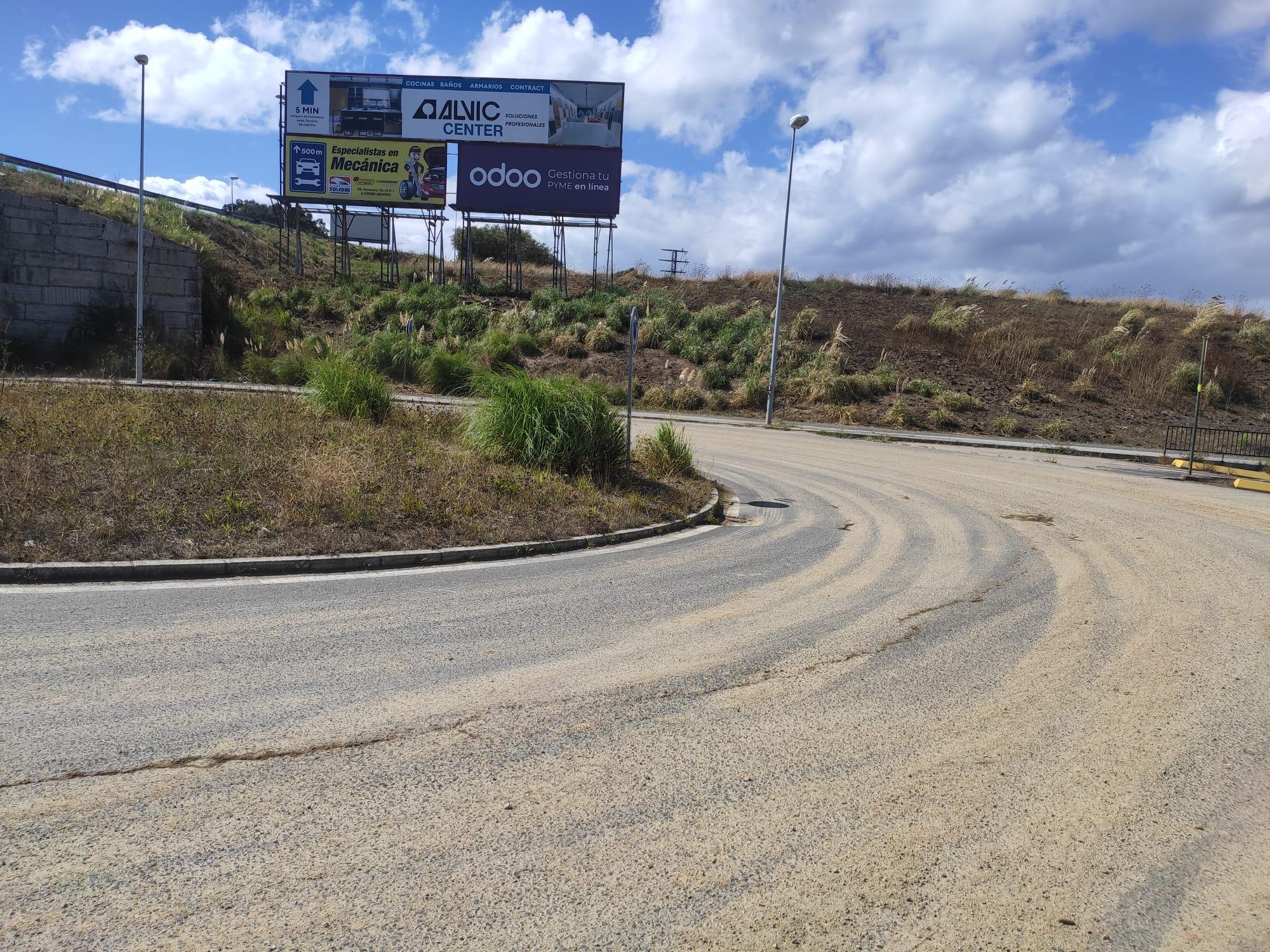 Arena en la glorieta (Foto: CEDIDA)