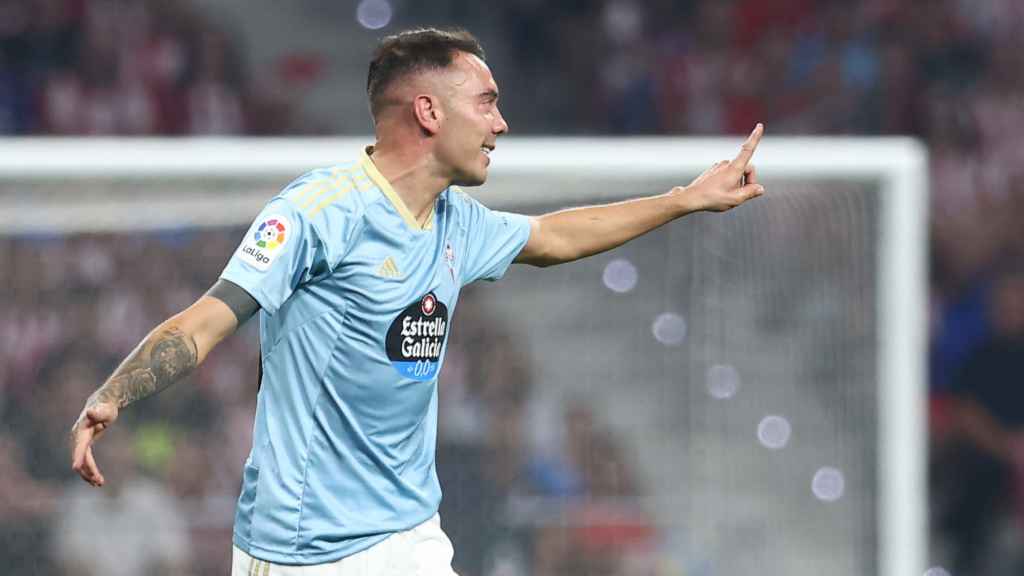 Iago Aspas, con el Celta de Vigo