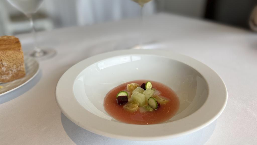 Minestrone no salada en Casa Gerardo