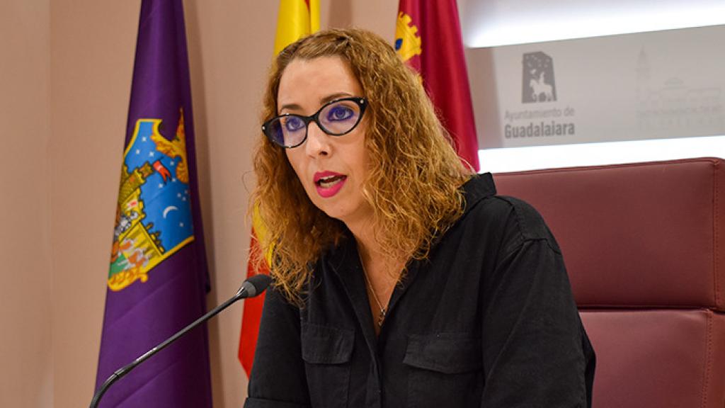 Sara Simón, concejala de Festejos en el Ayuntamiento de Guadalajara y segunda teniente de alcalde de Guadalajara.