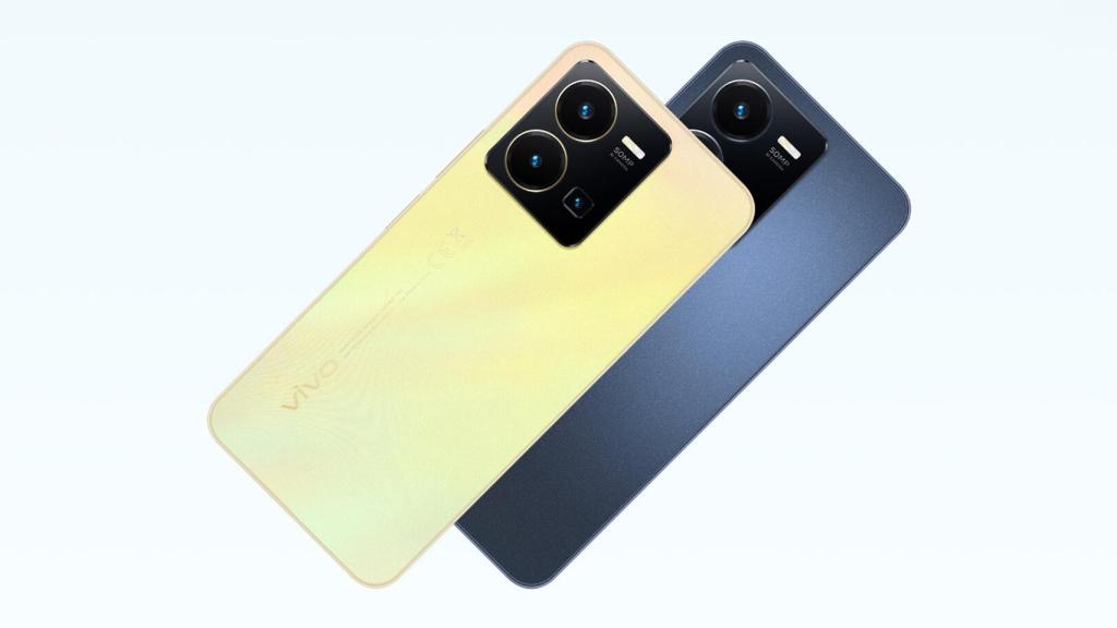 Vivo Y35 por detrás