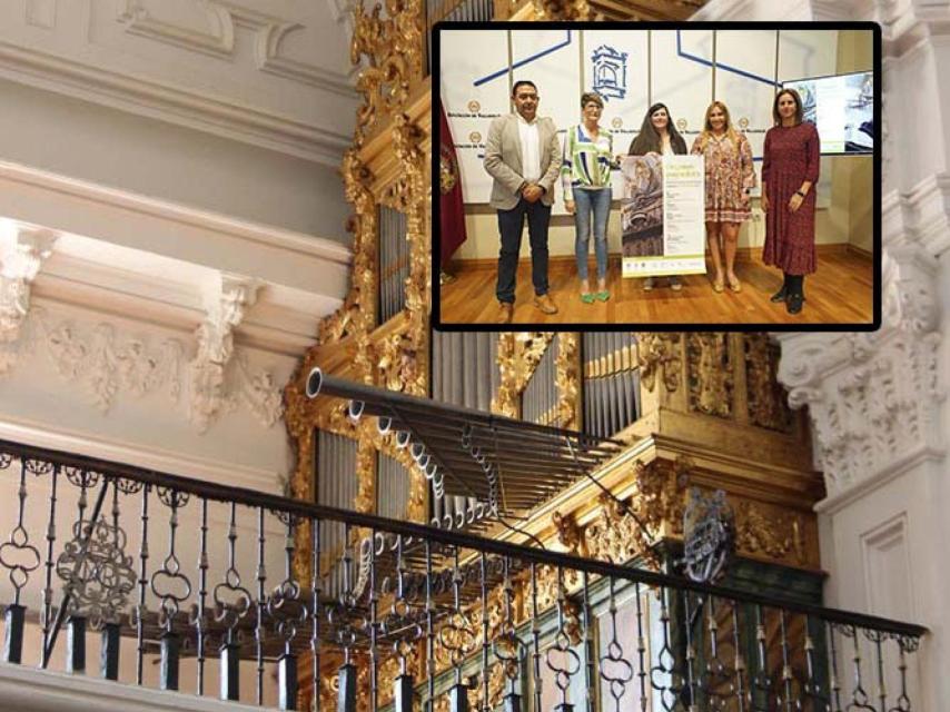 El órgano de Rueda y los tres pueblos que participan en la iniciativa