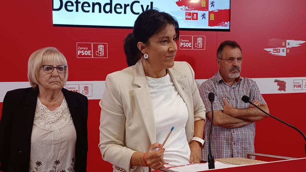 La secretaria de Organización del PSOE en Castilla y León, Ana Sánchez