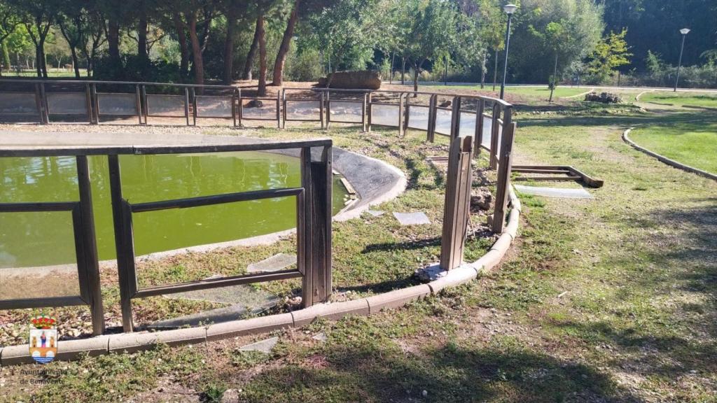 Vandalismo en el Prado de las Pavas de Benavente