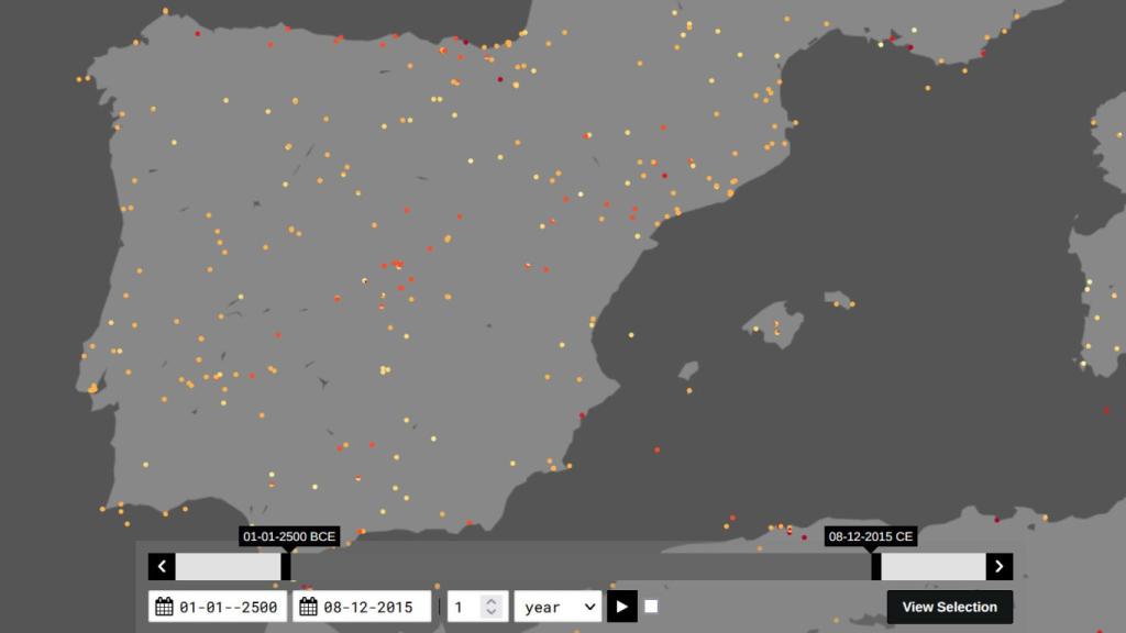 Mapa de batallas históricas