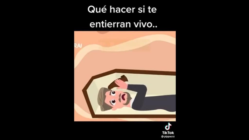 Un vídeo viral de TikTok te explica paso a paso cómo salir vivo si te entierran vivo.