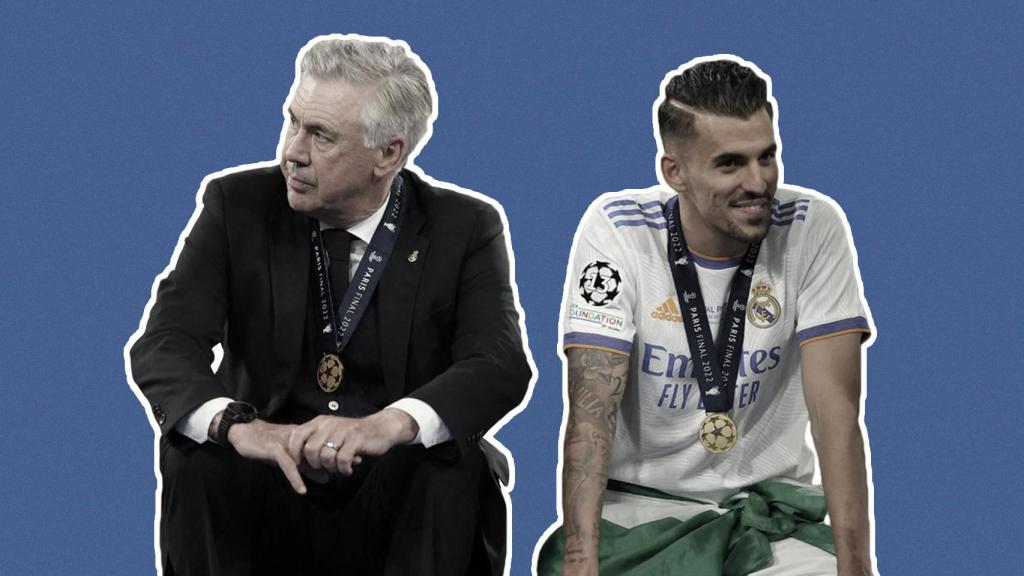 Ancelotti y Ceballos