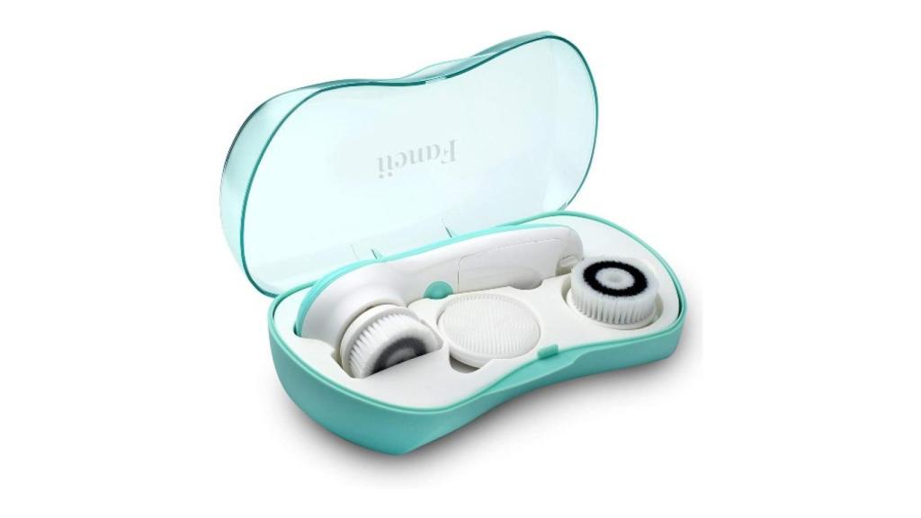Limpiador facial eléctrico con 3 cabezales de Fancii