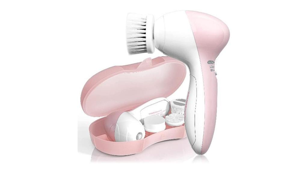 Cepillo de limpieza con tres cabezales de TOUCHBeauty