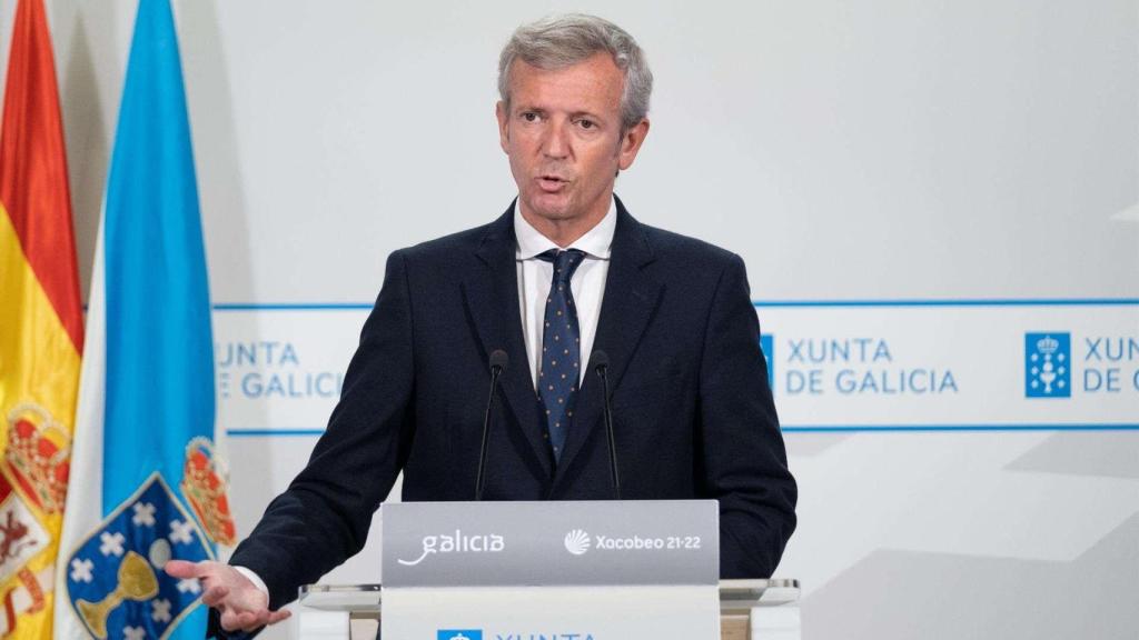 El presidente de la Xunta, Alfonso Rueda.