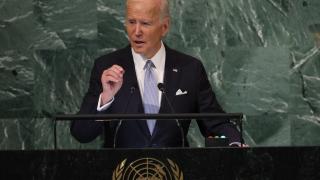Joe Biden este miércoles en la Asamblea General de la ONU.