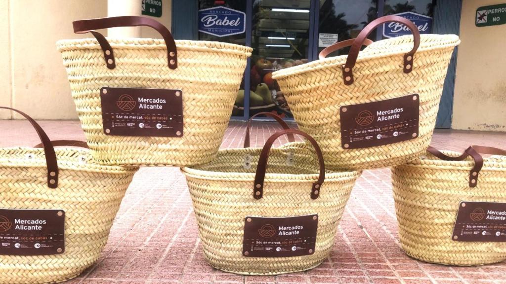 Estos son los capazos de Gata de Gorgos que sortearán los Mercados de Alicante.