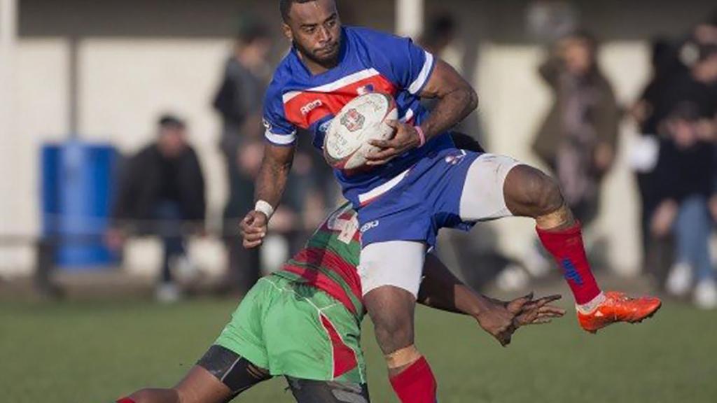 Lolohea Loco, en un encuentro con el combinado de Counties Manukau durante su etapa en Nueva Zelanda.