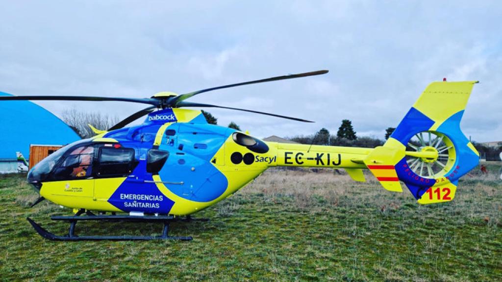 Helicóptero del Sacyl