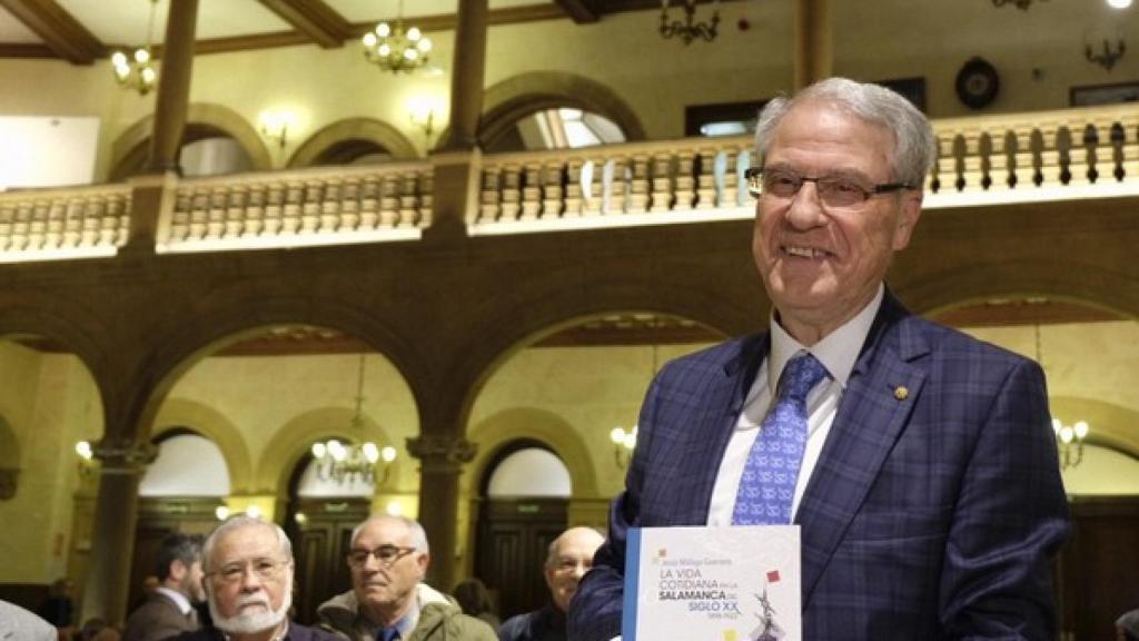 Presentación de un libro de Jesús Málaga en Valladolid