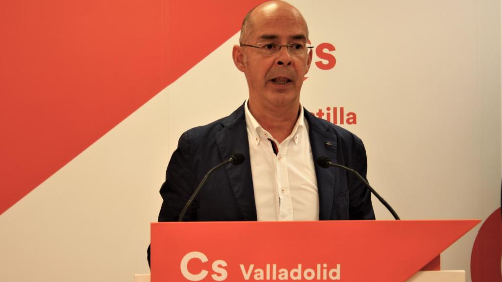 Martín Fernández Antolín, portavoz del Grupo Municipal Ciudadanos en el Ayuntamiento de Valladolid