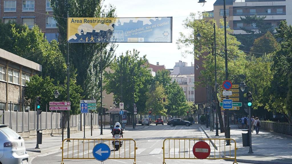 La Policía Municipal corta el tráfico