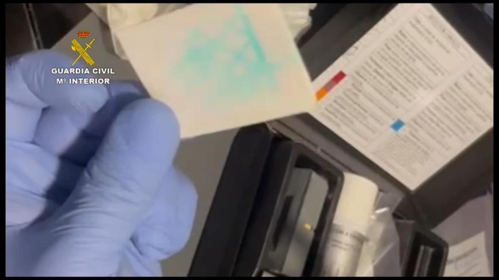 Drogas encontradas por la Guardia Civil