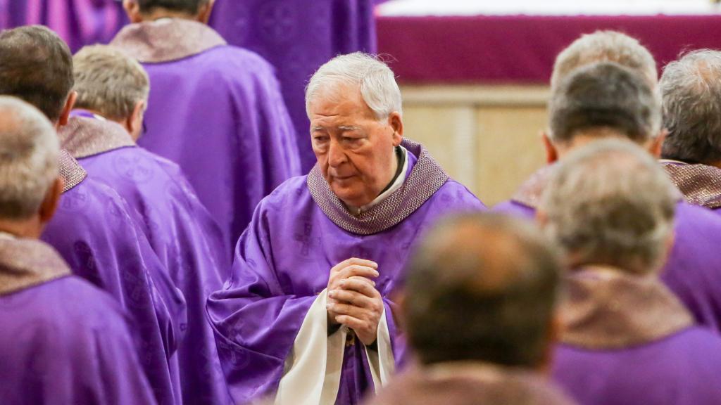 Juan Antonio Reig Plà, durante una eucaristía en Getafe en 2019.