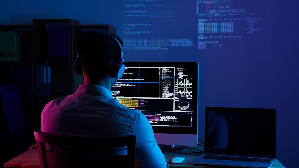 Un desarrollador de software en una imagen de archivo.
