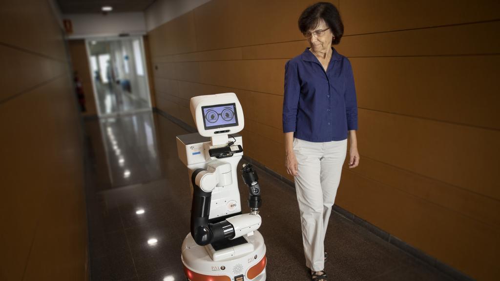 Carme Torras con TAIGo