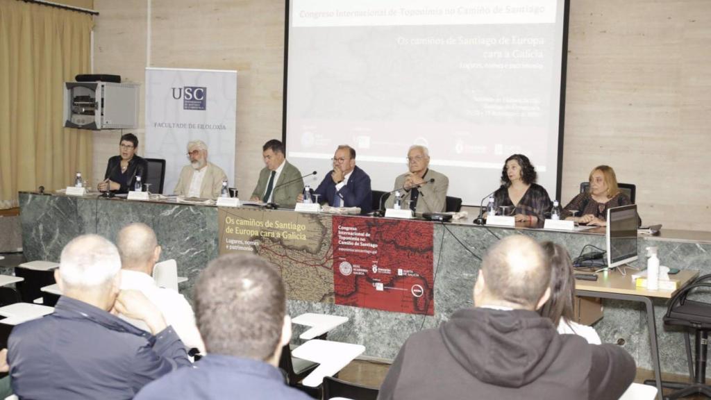 Inauguración del Congreso Internacional de Toponimia en el Camino de Santiago
