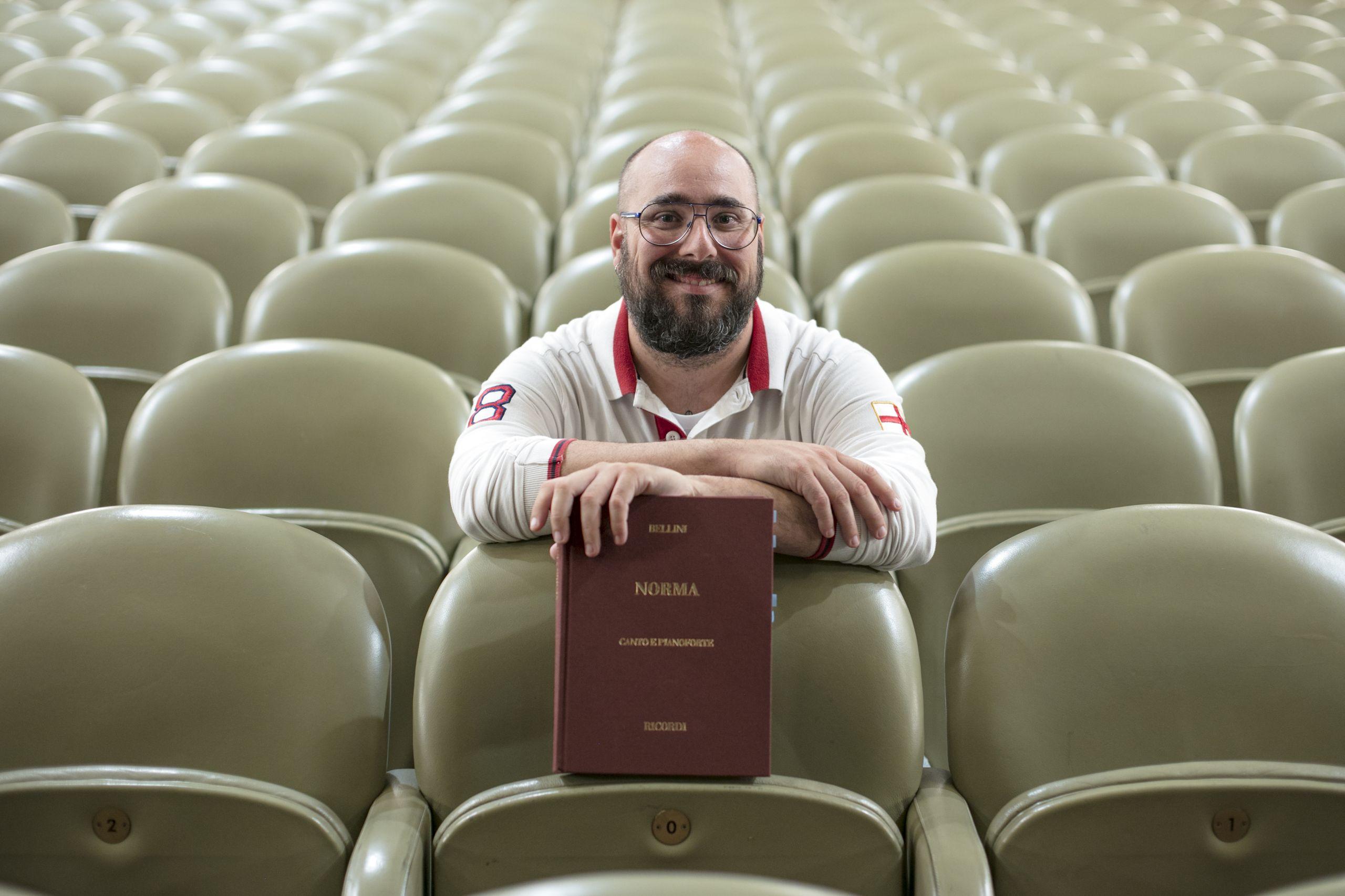 Emilio López, director de escena de ‘Norma’ FOTO: Alfonso Rego