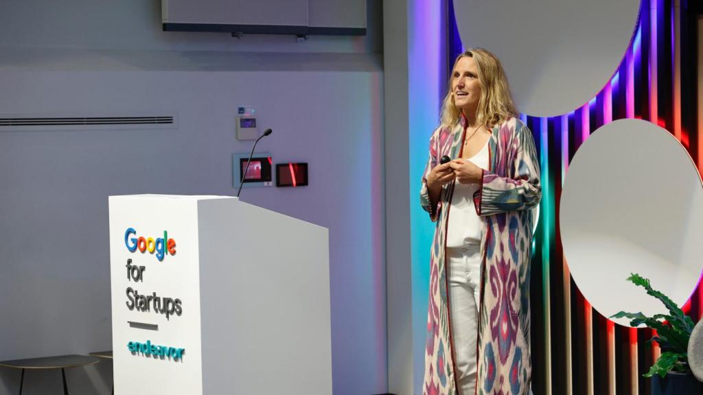 Intervención de Sofía Benjumea, Head of Google for Startups, EMEA, en el acto de este 22 de septiembre.