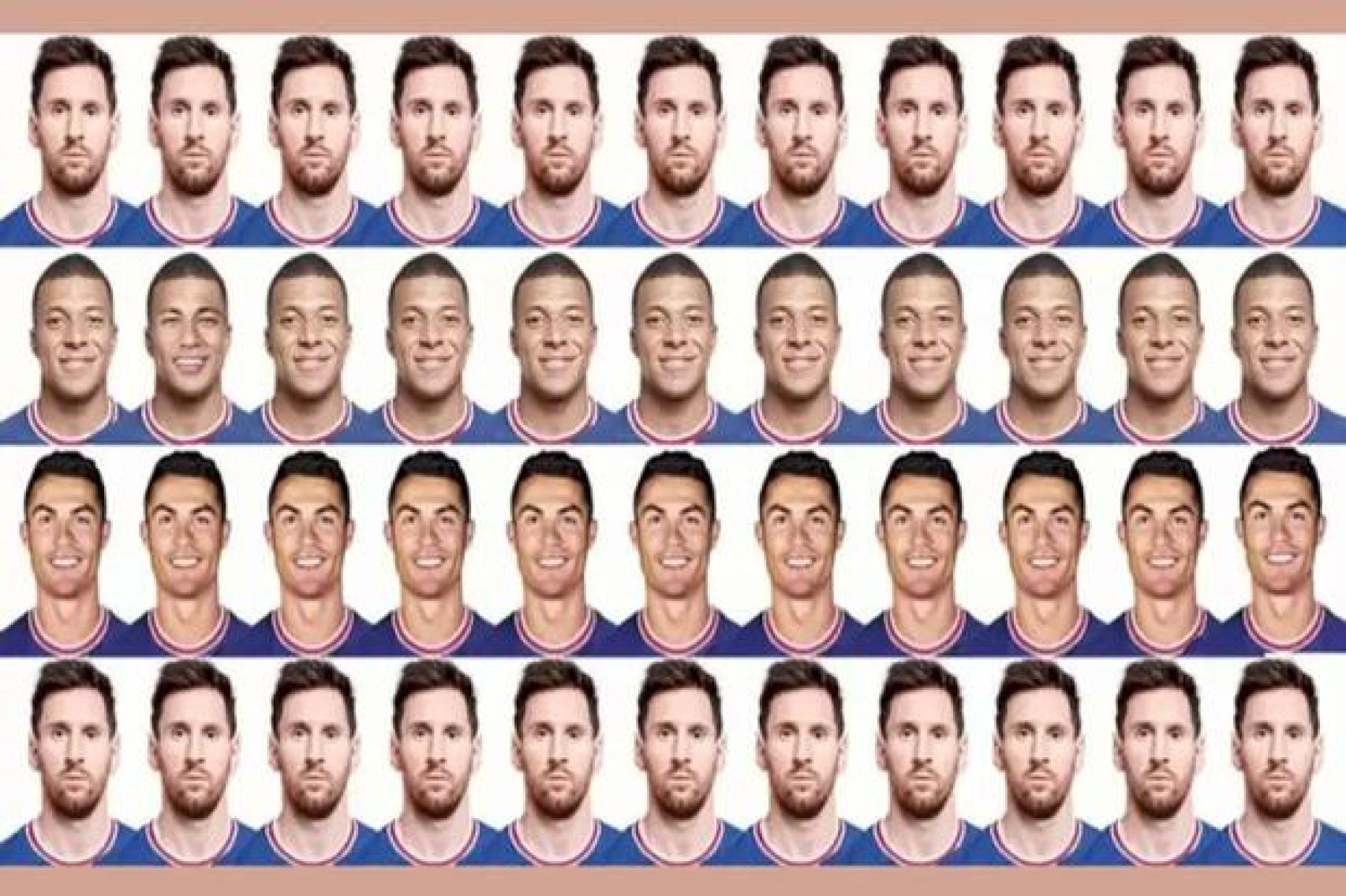 Ubica a Neymar entre todas las estrellas del fútbol.